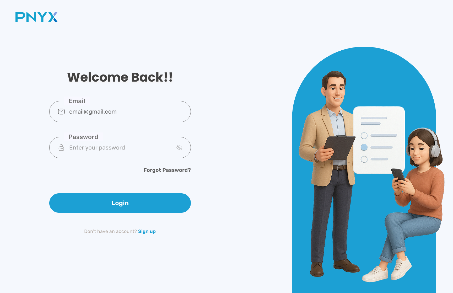 Login Screen